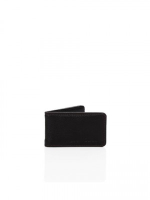 Allen Solly Men Leather Brown Money Clip