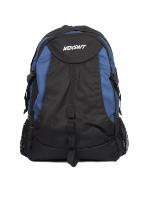 Wildcraft Unisex Blue & Black Backpack