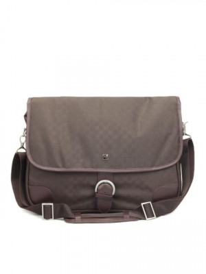 Peter England Unisex Brown Laptop Bag