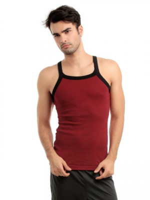 Hanes Men Red Innerwear Vest