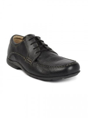 Hush Puppies Men Chevelle Black Formal Shoes