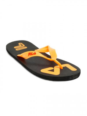 Filac Men Hawai Black Slippers