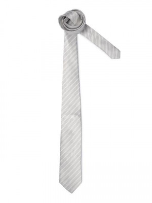 United Colors of Benetton Men Striped White Tie