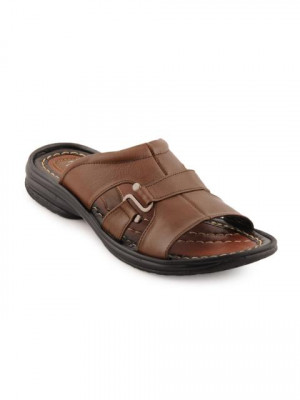 Franco Leone Men Casual Brown Sandals