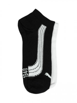 Puma Unisex Retro Pack of 2 Socks