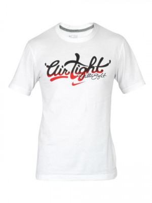 Nike Men Printed White Tshirts
