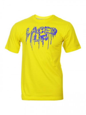 Nike Men Laced Crew Yellow T-Shirts