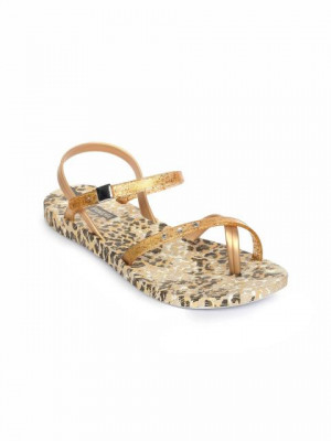 iPanema Women Gold Premium Flats