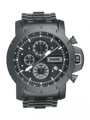 Fossil Men Black Dial Chronograph Watch JR1266