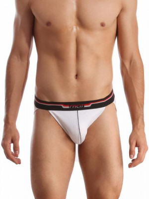 Facit Men Stringz White Briefs
