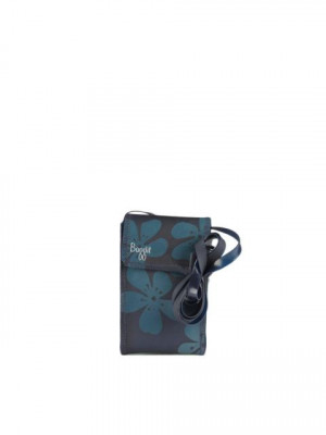 Baggit Women Blue Flora Astro Mobile Pouch