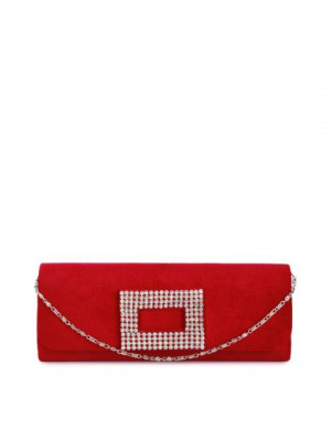 Rocia Women Red Clutch
