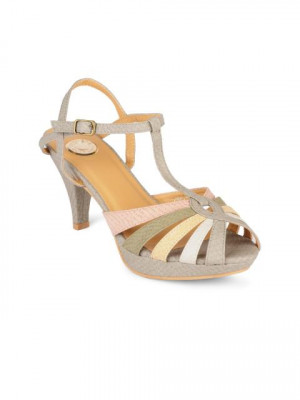 Cobblerz Women Grey Sandals
