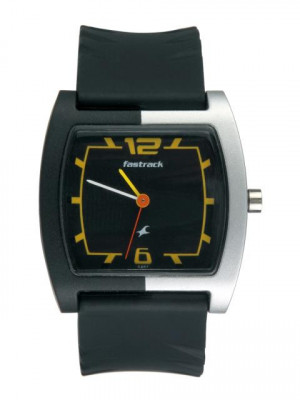 Fastrack Unisex Black Casual Watch