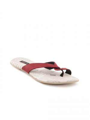 Inc 5 Women Casual Maroon Flats