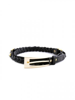 Lino Perros Women Solid Black Belt