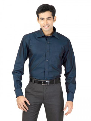 Genesis Navy Formal Shirt