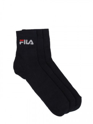Fila Men Pack Of 3 Navy Blue Socks