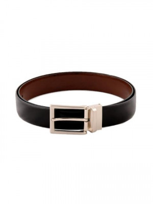 New Hide Men Solid Black Belts