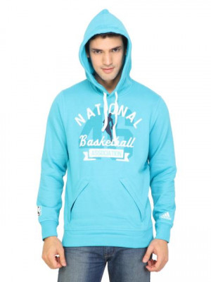 ADIDAS Men Printed Purple Sweatshirts