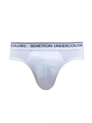 Undercolors of Benetton Men White V-Brief