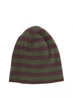 Quiksilver Men Burgundy & Olive Beanies Cap
