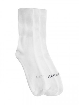 Hanes Men Pack Of 3 White Cushion Max Crew Socks