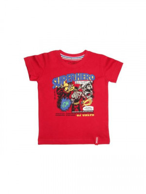 Gini and Jony Boys Comics Red T-shirt