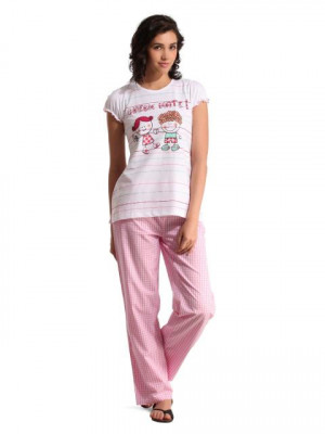 SDL by Sweet Dreams Women White Night suits