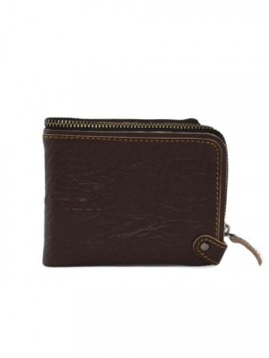 Fastrack Men Leather Brown Wallet
