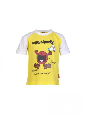 Mr. Men Boys Mr. Noisy Yellow T-shirt