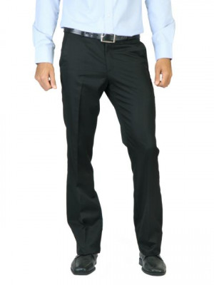 John Miller Men Black Trousers