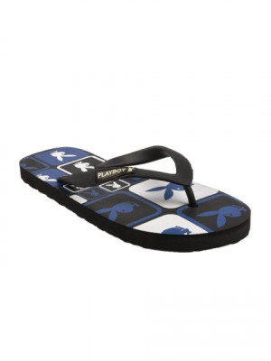 Playboy Men Casual Blue Slippers