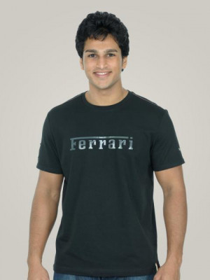Puma Men Ferrari Track Black T-shirt
