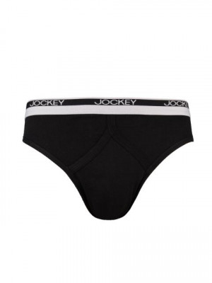 Jockey MC Men Black Y Front Briefs 8003