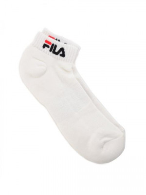 Fila Men No Show White Socks