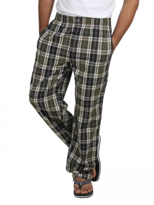 Chromozome Men Assorted Checked Pyjamas S-5264