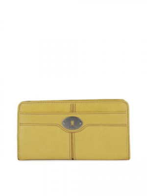 Fossil Women Yellow Wallet