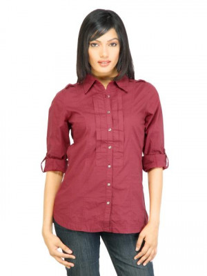 Arrow Woman Piper Red Shirt