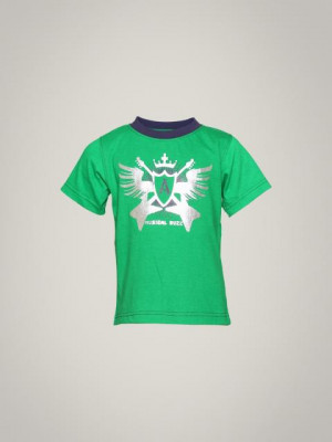 Ant Kids Boy's Musical Buzz Green T-Shirts Kidswear