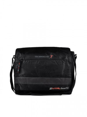 Vital Gear Unisex Black Laptop Bag