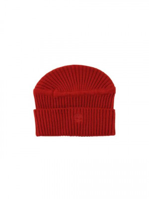 Timberland Unisex Casual Red Skull Caps