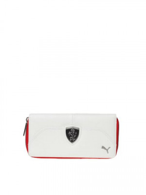 Puma Women White Ferrari Wallet