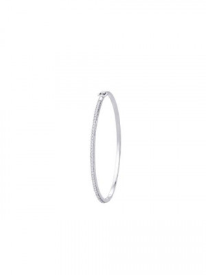 Lucera Women Silver Bangle