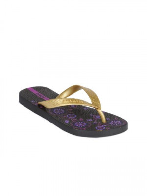 iPanema Women Black Flip Flops