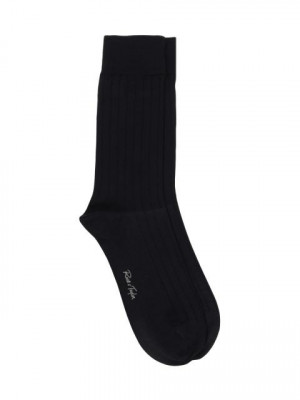 Reid & Taylor Men Black Socks