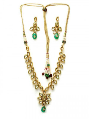 Royal Diadem Golden Jewellery Set