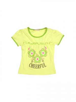 Ant Kids Girl Cheerful Green Tops