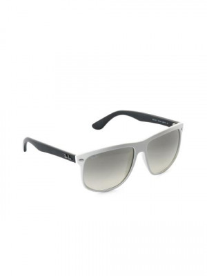 Ray-Ban Men High Street White Sunglasses