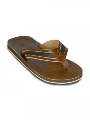 Fila Men's Dusk Brown Flip Flop